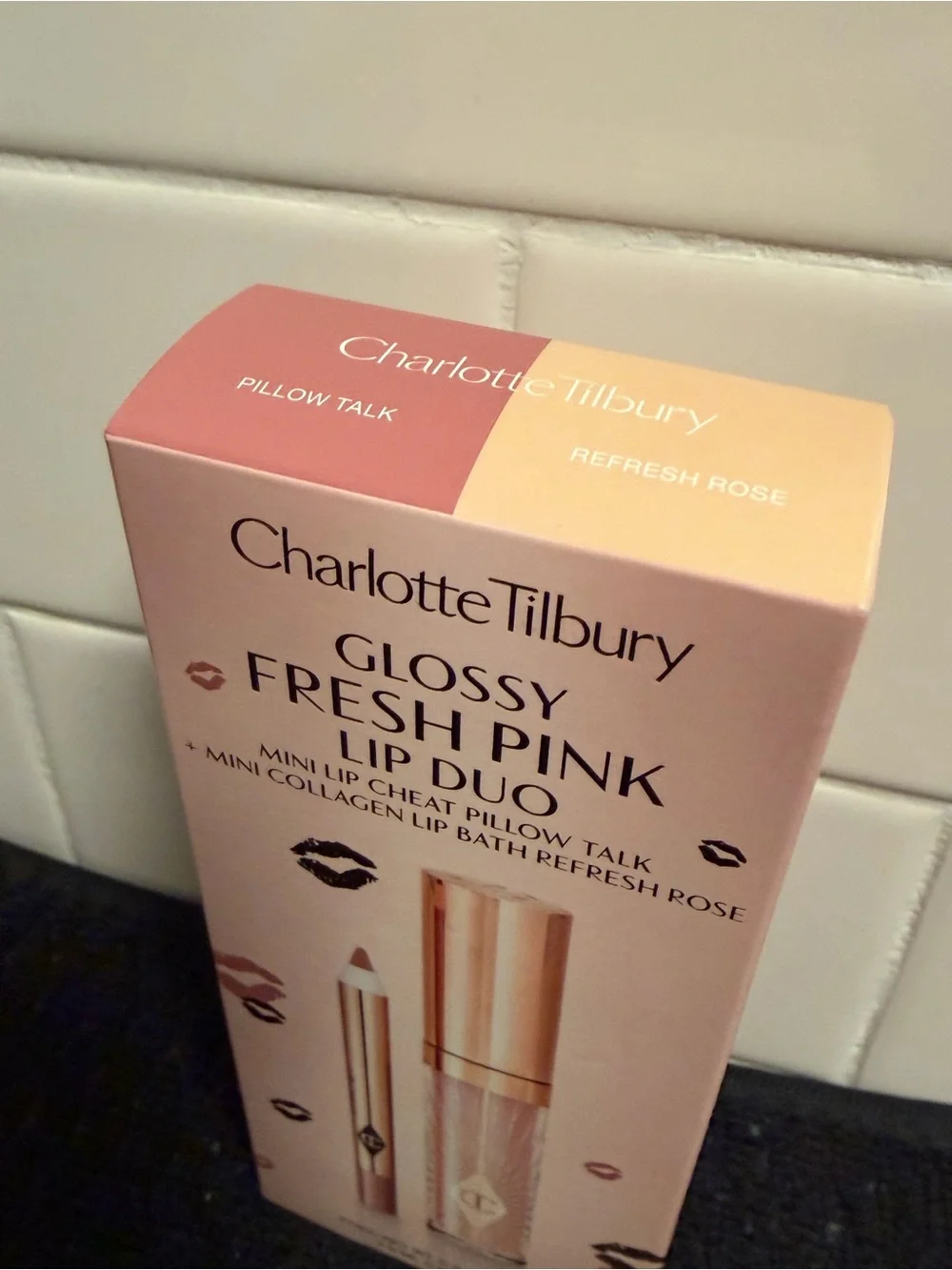 Charlotte Tilbury - Glossy Fresh Pink Lip Duo in Fresh Pink & Refresh Rose